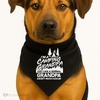 Camping Grandpa USA-Made Doggie Bandana thumb 1