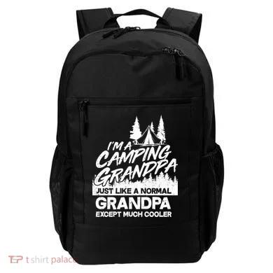 Camping Grandpa Backpack