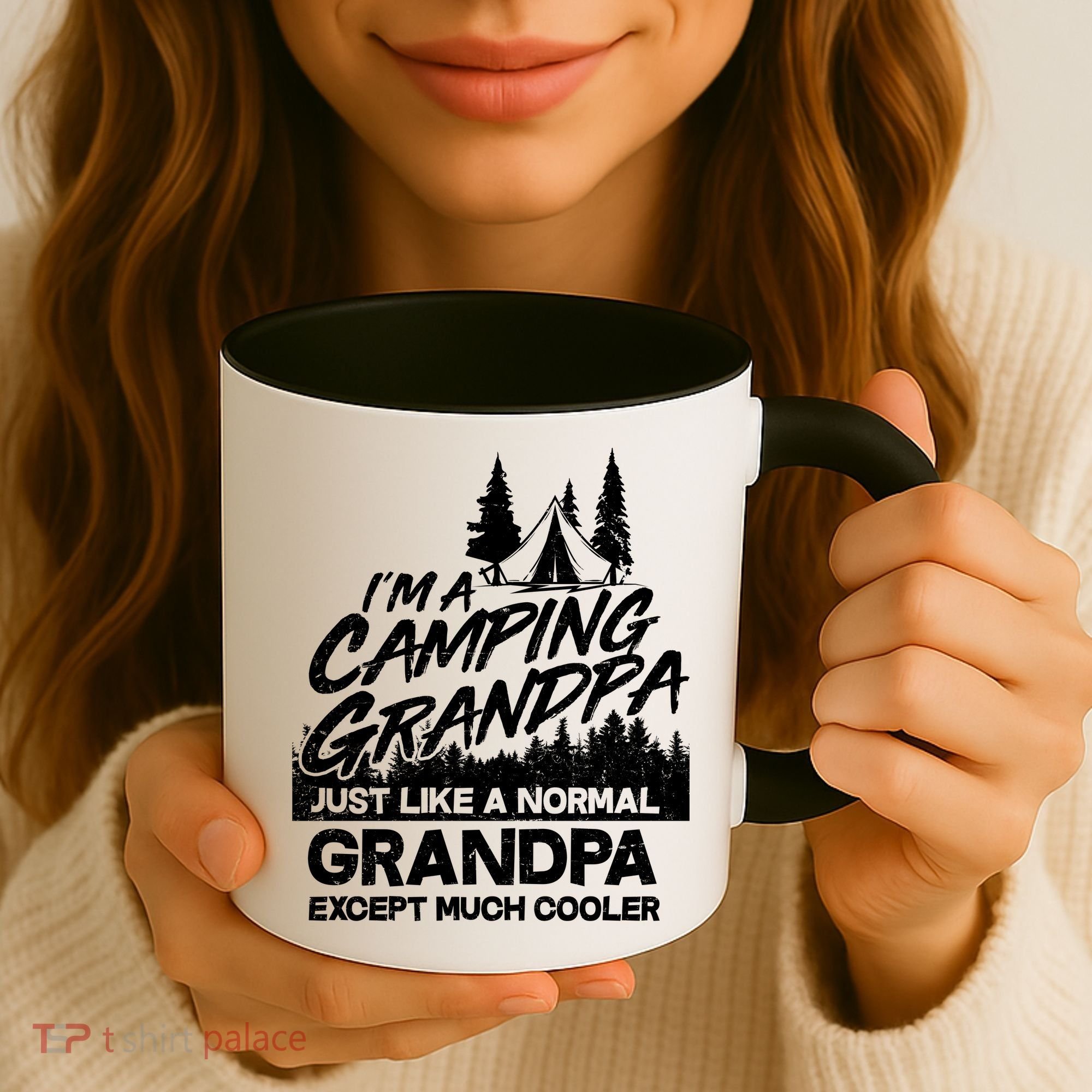 Camping Grandpa Coffee Mug
