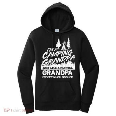 Camping Grandpa Women's Hoodie