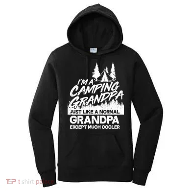 Camping Grandpa Women's Hoodie