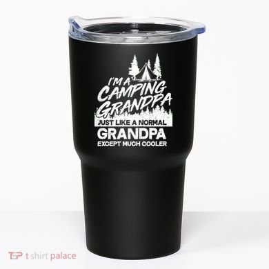 Camping Grandpa Tumbler