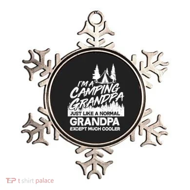 Camping Grandpa Ornament