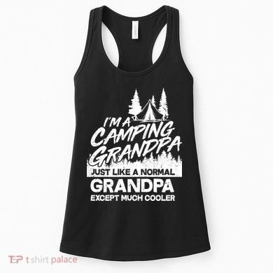 Camping Grandpa Women's Tank Top