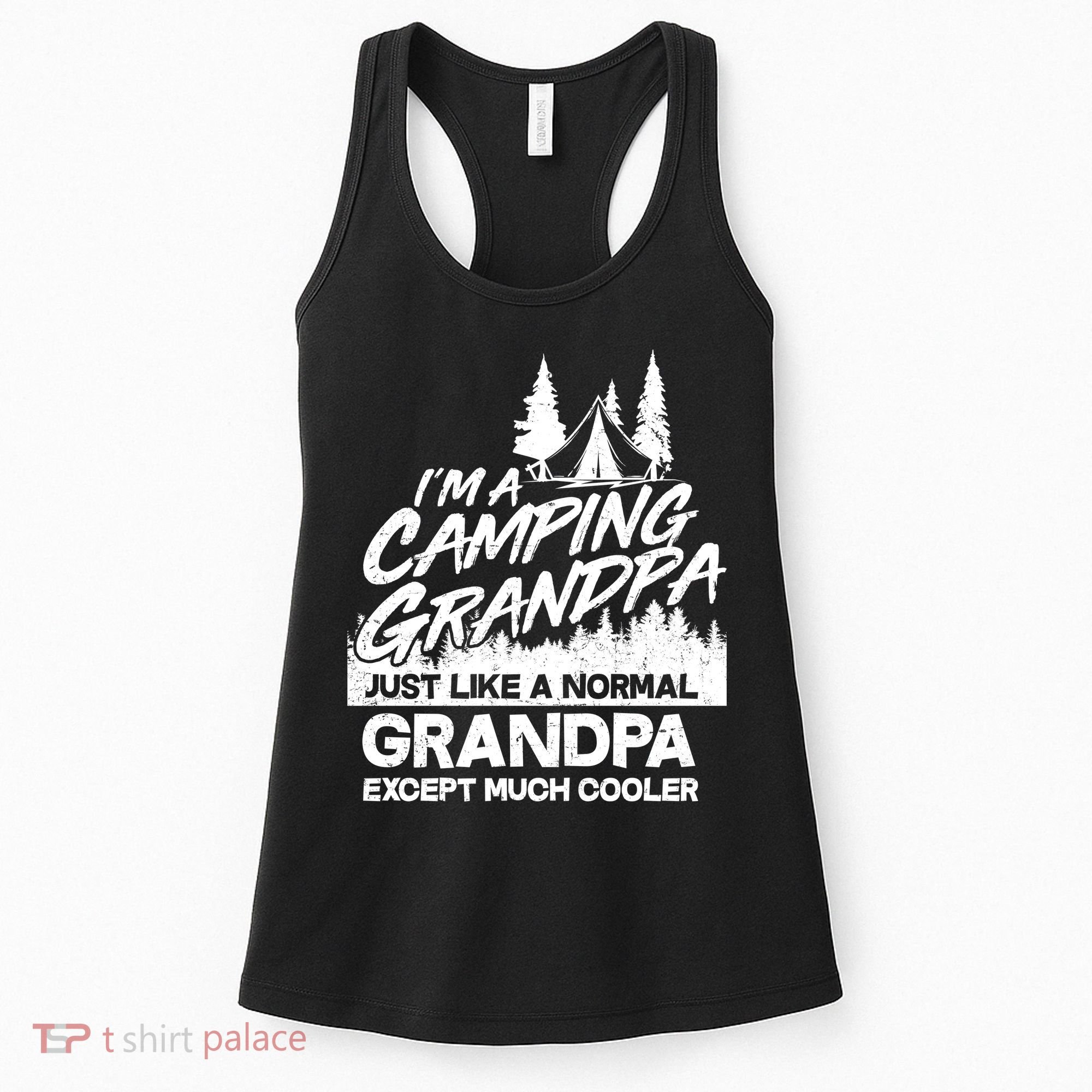Camping Grandpa Women's Tank Top