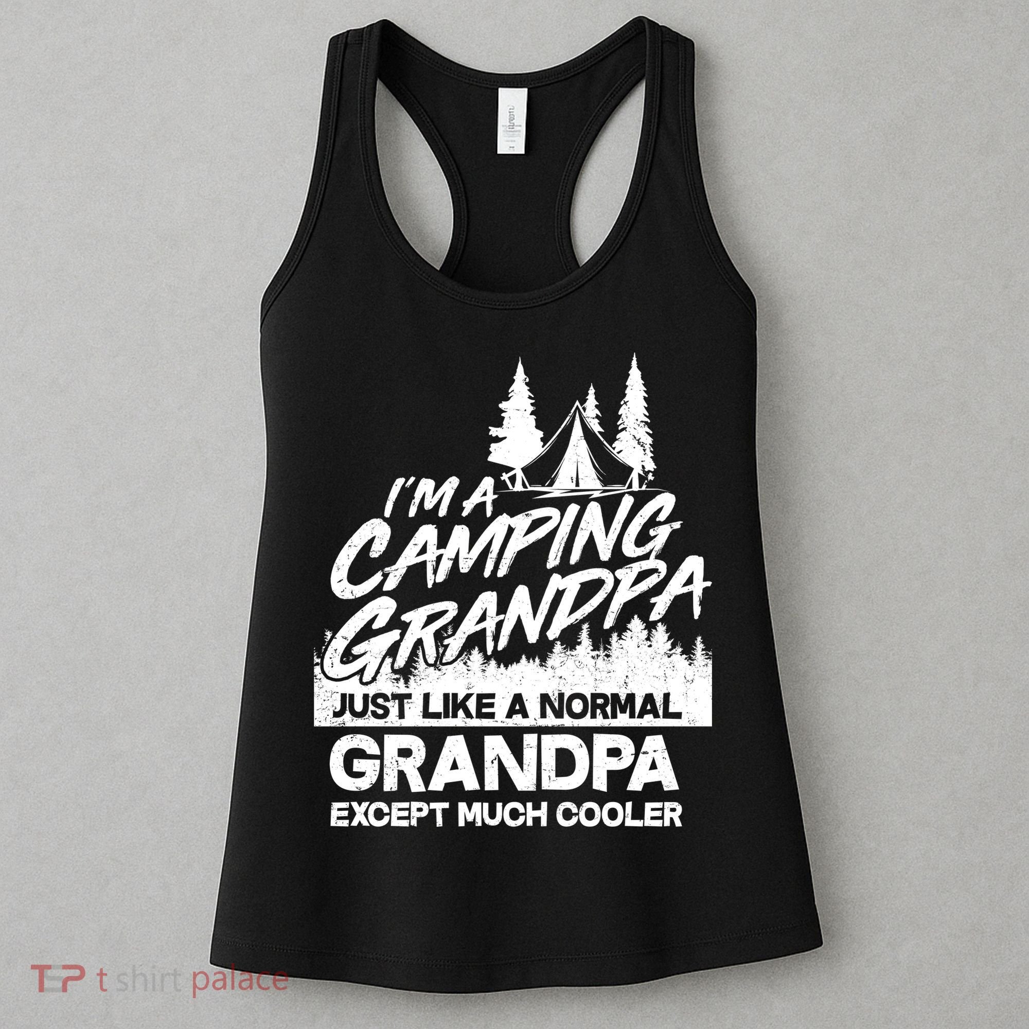 Camping Grandpa Women's Tank Top