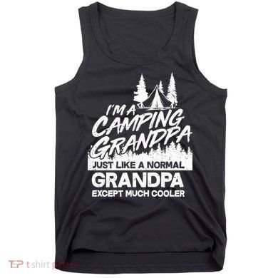 Camping Grandpa Tank Top