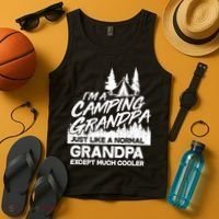 Camping Grandpa Tank Top thumb 4