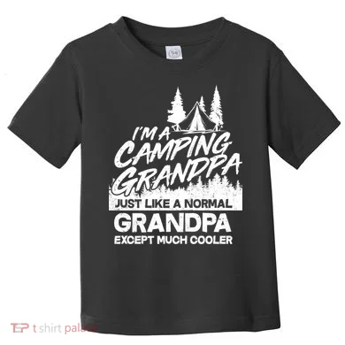 Camping Grandpa Toddler T-Shirt