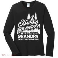 Camping Grandpa Women's Long Sleeve Shirt thumb 0