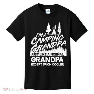 Camping Grandpa Kids T-Shirt
