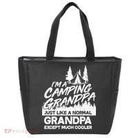 Camping Grandpa Tote Bag thumb 0