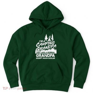 Camping Grandpa Hoodie