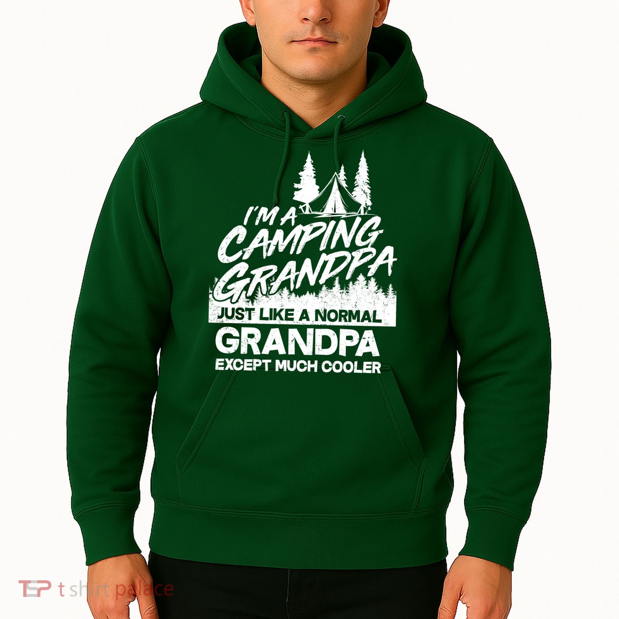 Camping Grandpa Hoodie