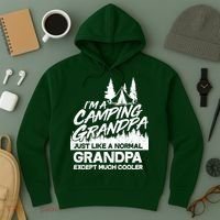 Camping Grandpa Hoodie thumb 3
