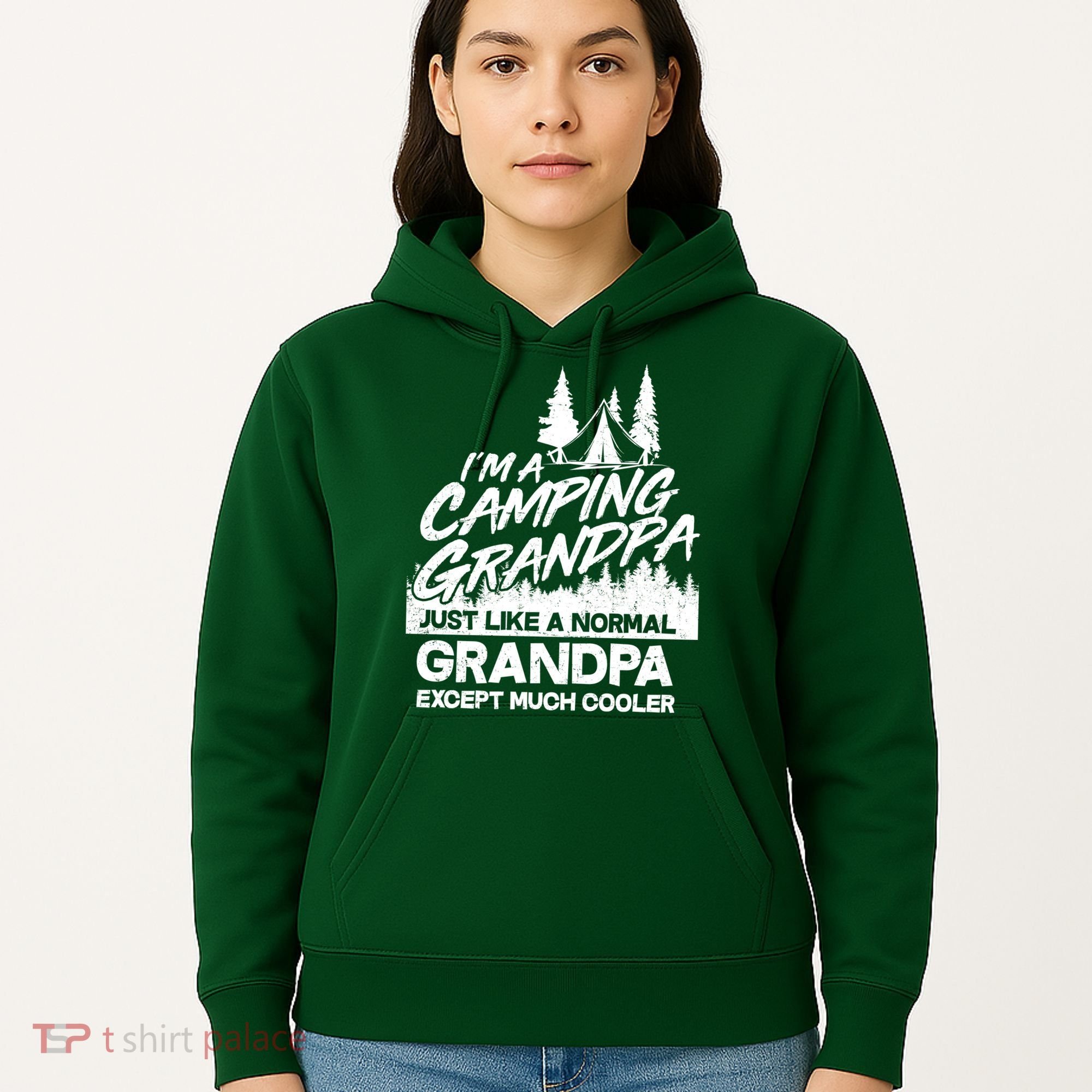 Camping Grandpa Hoodie