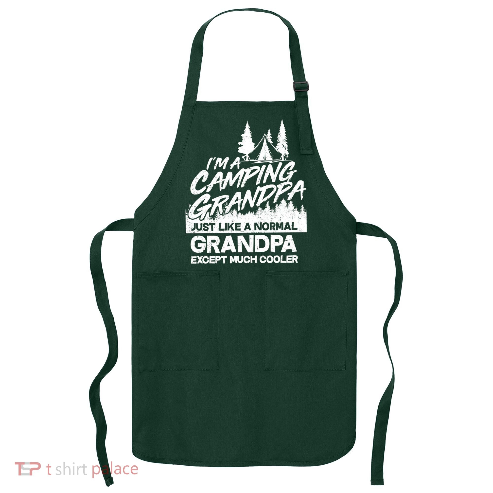 Camping Grandpa Apron