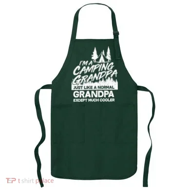 Camping Grandpa Apron