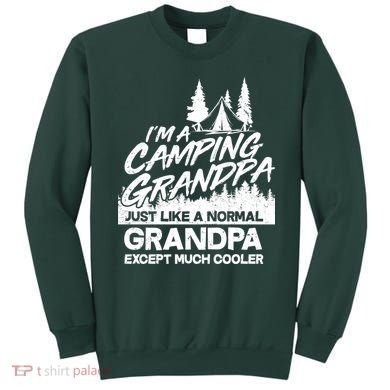Camping Grandpa Sweatshirt