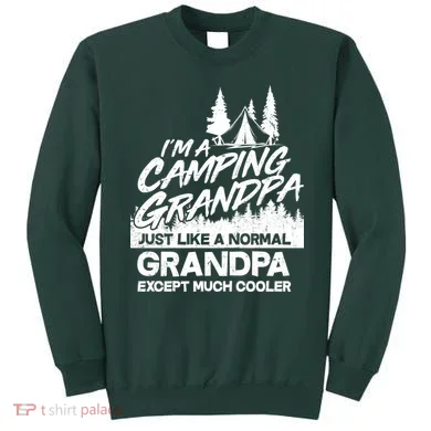 Camping Grandpa Sweatshirt