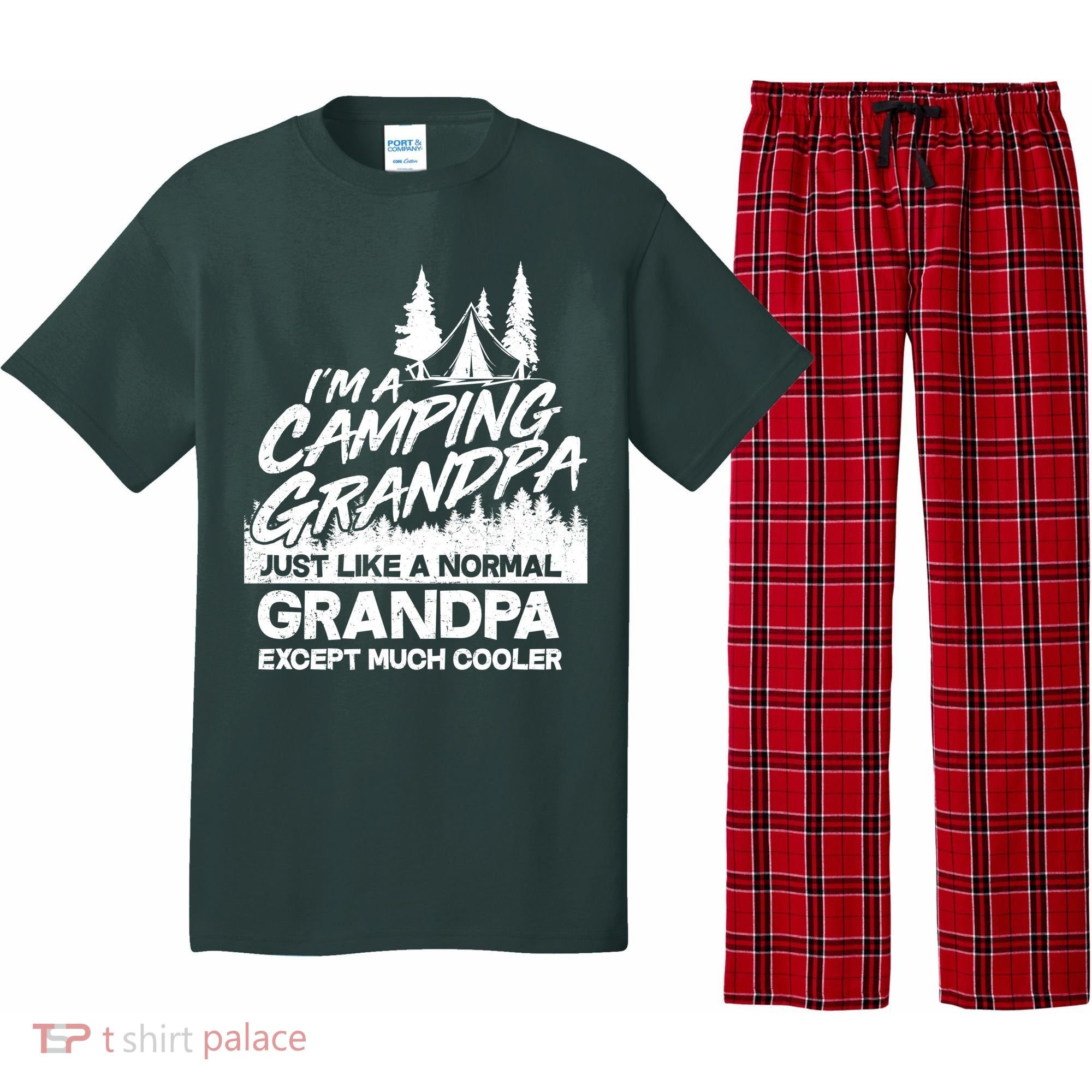 Camping Grandpa Pajama Set