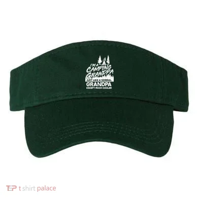Camping Grandpa Visor