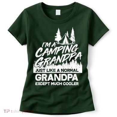 Camping Grandpa Women's T-Shirt