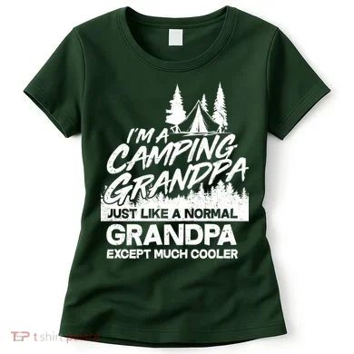 Camping Grandpa Women's T-Shirt