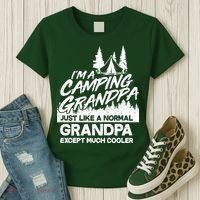 Camping Grandpa Women's T-Shirt thumb 3