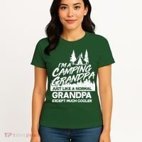 Camping Grandpa Women's T-Shirt thumb 4