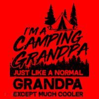 Camping Grandpa Santa Hat thumb 1