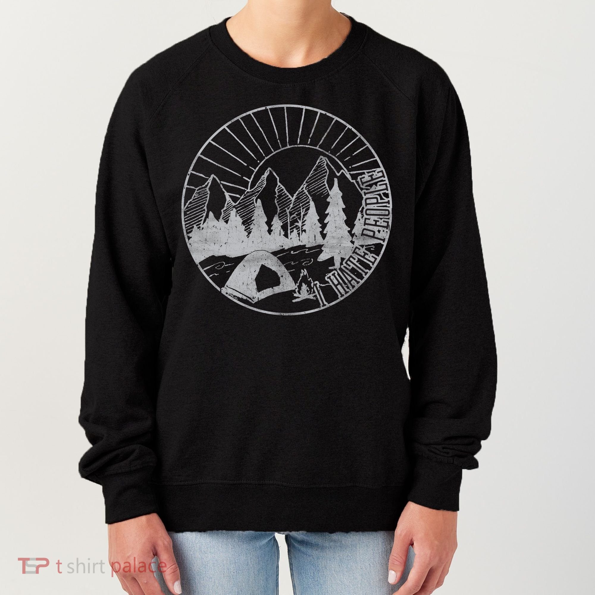 Camping I Hate People Women's Sweatshirt