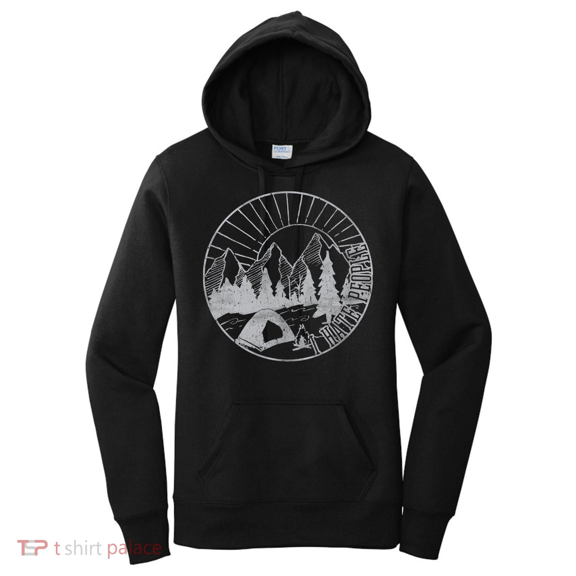 Camping I Hate People Women's Hoodie