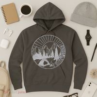 Camping I Hate People Hoodie thumb 3