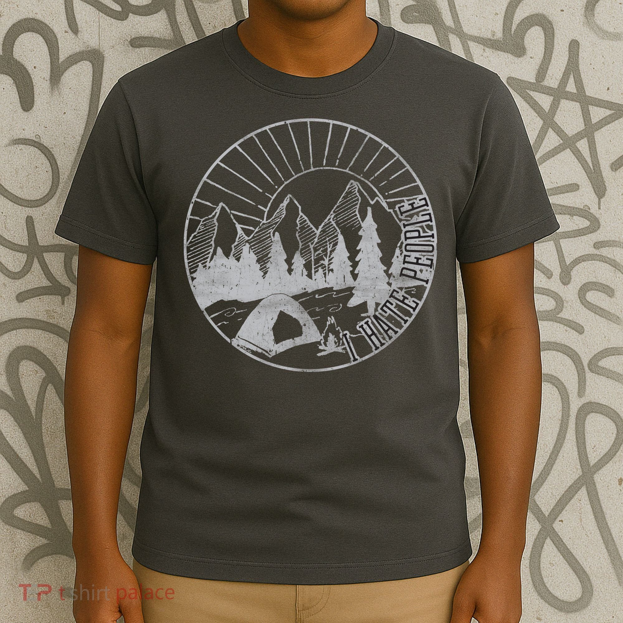 Camping I Hate People T-Shirt
