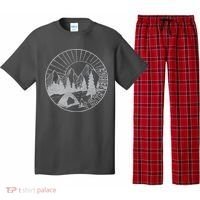Camping I Hate People Pajama Set thumb 0