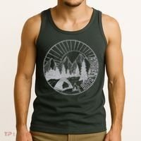 Camping I Hate People Tank Top thumb 3