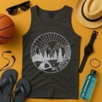 Camping I Hate People Tank Top thumb 4