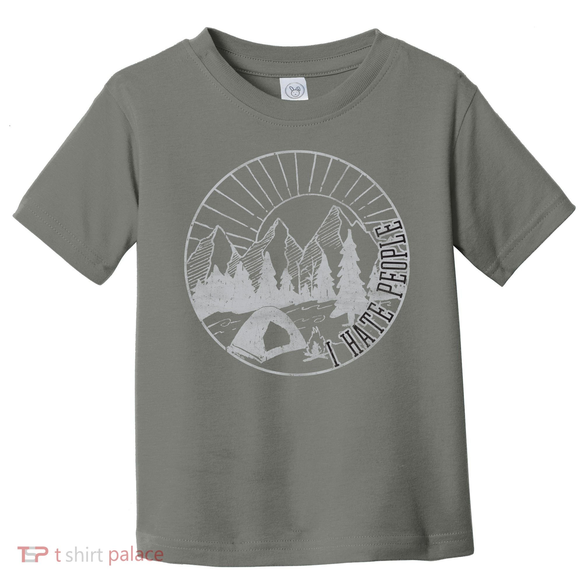 Camping I Hate People Toddler T-Shirt