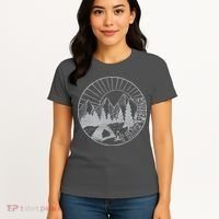 Camping I Hate People Women's T-Shirt thumb 4