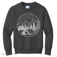 Camping I Hate People Kids Sweatshirt thumb 0