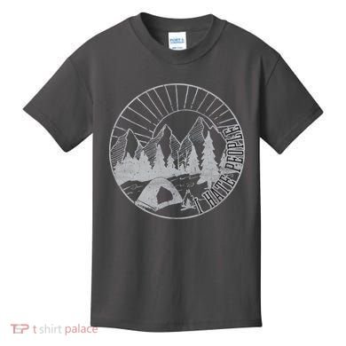 Camping I Hate People Kids T-Shirt