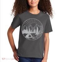 Camping I Hate People Kids T-Shirt thumb 2