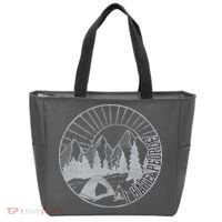 Camping I Hate People Tote Bag thumb 0