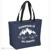 Camping Is In Tents Intents Funny  Tote Bag thumb 2