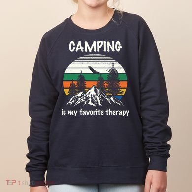 Camping Is My Therapy Women's Sweatshirt