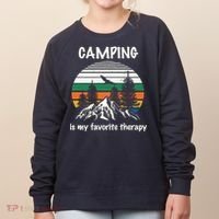 Camping Is My Therapy Women's Sweatshirt thumb 0