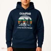 Camping Is My Therapy Hoodie thumb 2