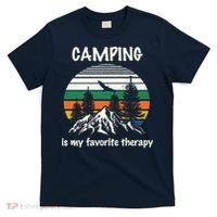 Camping Is My Therapy T-Shirt thumb 0