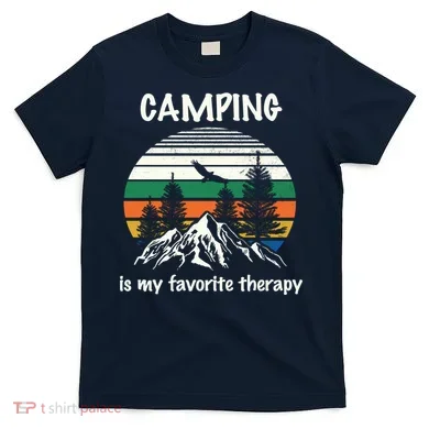 Camping Is My Therapy T-Shirt